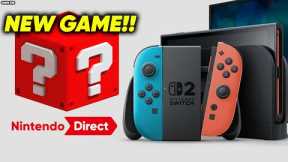 Nintendo Switch 2 April Direct Has A BIG SECRET GAME!!