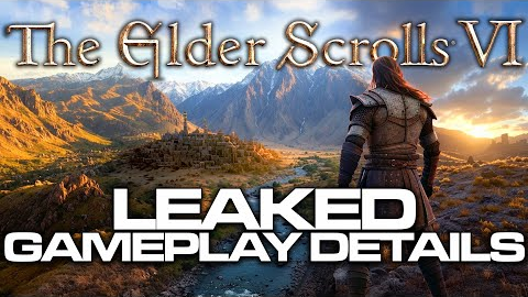 LEAKED Elder Scrolls VI 6 Gameplay Details Coming 2026 - Xbox PS5 & PC Release Date Reveal?