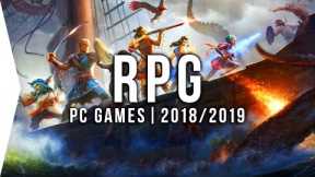 30 Upcoming PC RPG Games in 2018 & 2019 ► cRPG, jRPG, & Action Role-playing!