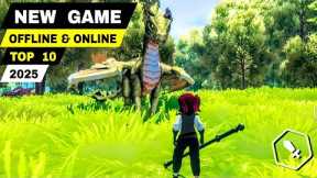 Top 10 Best NEW GAMES ONLINE & OFFLINE Games 2025 for Android & iOS