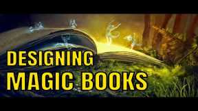 Designing MAGIC BOOKS for TTRPG's and D&D 🔴#4k LIVE