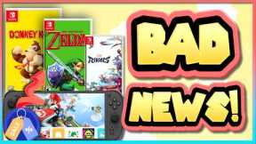 BAD nintendo switch 2 price news JUST DROPPED! + HUGE Third Party Switch 2 Games?!