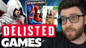 Unfortunately MORE Delisted Video Games you can't play anymore