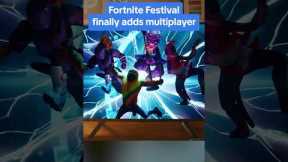 Fortnite Festival is FINALLY getting local multiplayer on PlayStation and Xbox! #fortnite #guitar