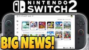 NEW Nintendo Switch 2 News Just Dropped!