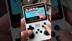 Play Pokémon games on the r36s #gaming #gamer #giftideas #christmas #toys #games #pokemon #console