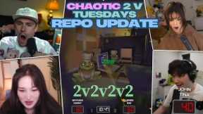 Chaotic 2vTuesdays REPO Update! RNJesus not on Our Side ft. Masayoshi Tinakitten Valkyrae Ludwig