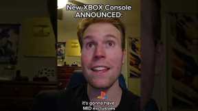 New XBOX Console ANNOUNCED #shorts