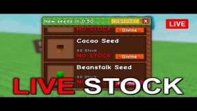 Live 🔴 | GROW A GARDEN NEW STOCK, WEATHER! & EGGS 24/7!