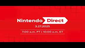 Nintendo Direct 3.27.2025 - Nintendo Switch Live