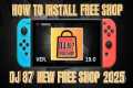 How To Add DJ Freeshop In Tinfoil