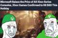 Microsoft's xbox price increase is