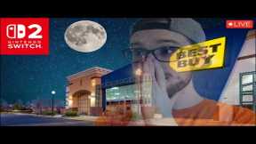 🔴 Nintendo Switch 2 MIDNIGHT RELEASE! | Best Buy 6.5.2025