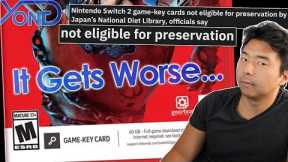 Nintendo's Switch 2 Game Key Cards Circumvent Japan's Preservation Laws...