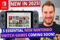 5 NEW Nintendo Switch Games Coming In 