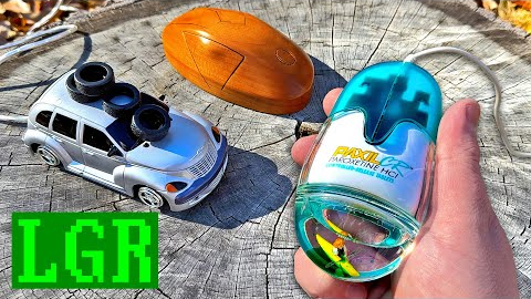 Weird Old Computer Mice: Wood, Water, & Wheels