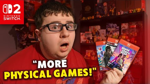 MORE New Nintendo Switch 2 Physical Games Announced!
