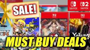 Top 15 Nintendo Switch Games on SALE Right Now! (Switch 1 & Switch 2)