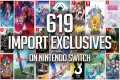 619 Import Exclusive Nintendo Switch