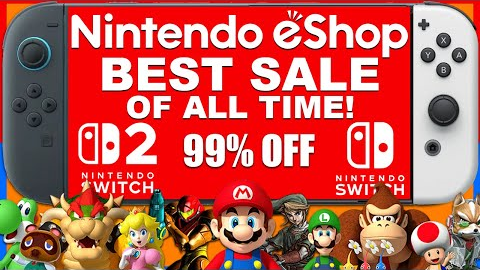 This Is THE BEST Nintendo Eshop Sale Of ALL TIME!