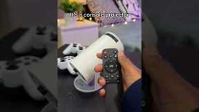 This console projector comes with over 10,000 classic retro games! 🤩👾