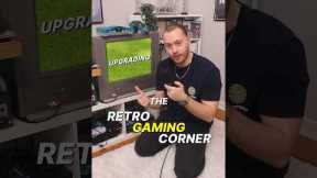 UPGRADING THE RETRO GAMING CORNER 🕹️
