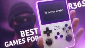 BEST GAMES TO PLAY ON THE R36s RETRO HANDHELD CONSOLE