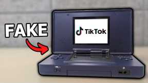 I bought a FAKE DS from TikTok Shop... (it's weird)