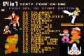 NES 64 in 1 Gameplay: 10 Classic